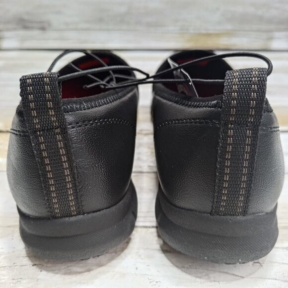 Skechers Women's Work Slip Resistant Memory Foam Slip On Shoes Black Sz 7.5 - Picture 4 of 8